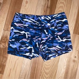 FLEO PHR Blue Camo Shorts